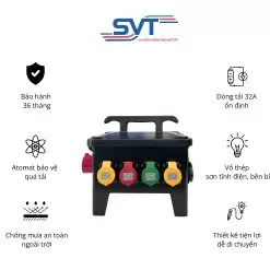 Tủ Điện 32A Chống Mưa SVT